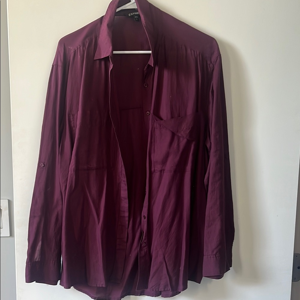 Express Cotton Button Down Shirt